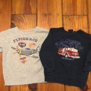 2 -Toddler 3T sweatshirts